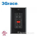 GFCI Power Electrical Recipt Outlet con TR WR